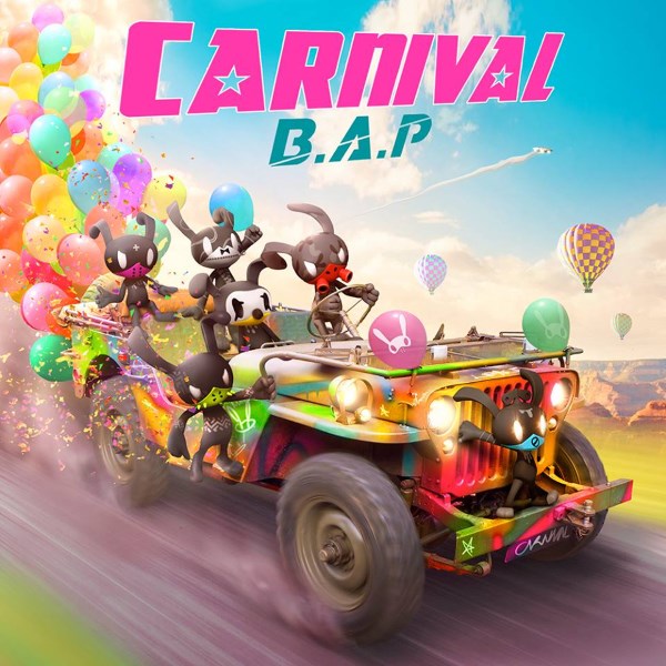B.A.P 第五張迷你專輯《Carnival》封面